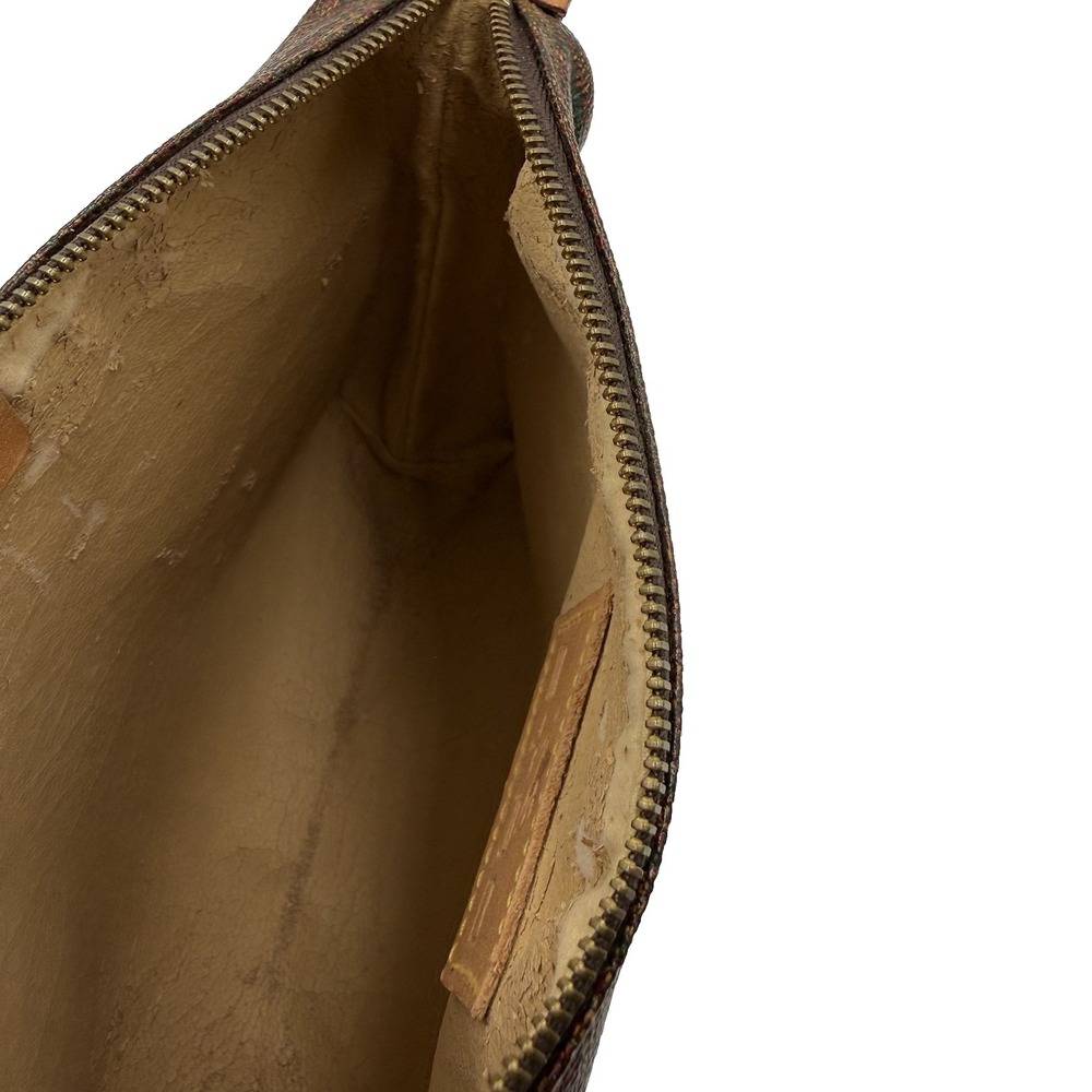 Authentic Etro Paisley Cosmetic Bag Italy Multicolor Makeup Pouch Zip Clutch - Picture 15 of 16